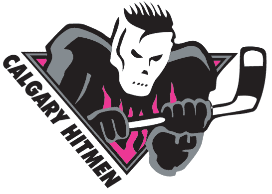 calgary hitmen 1995-1998 primary logo iron on heat transfer